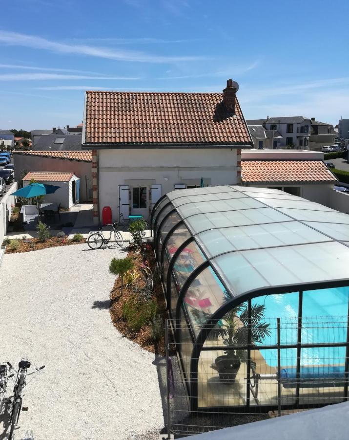Gite Les Balises- Babord-Maisons De Bord De Mer Avec Spa -Saint Gilles Croix De Vie - 27 Avenue Notre Dame Zewnętrze zdjęcie